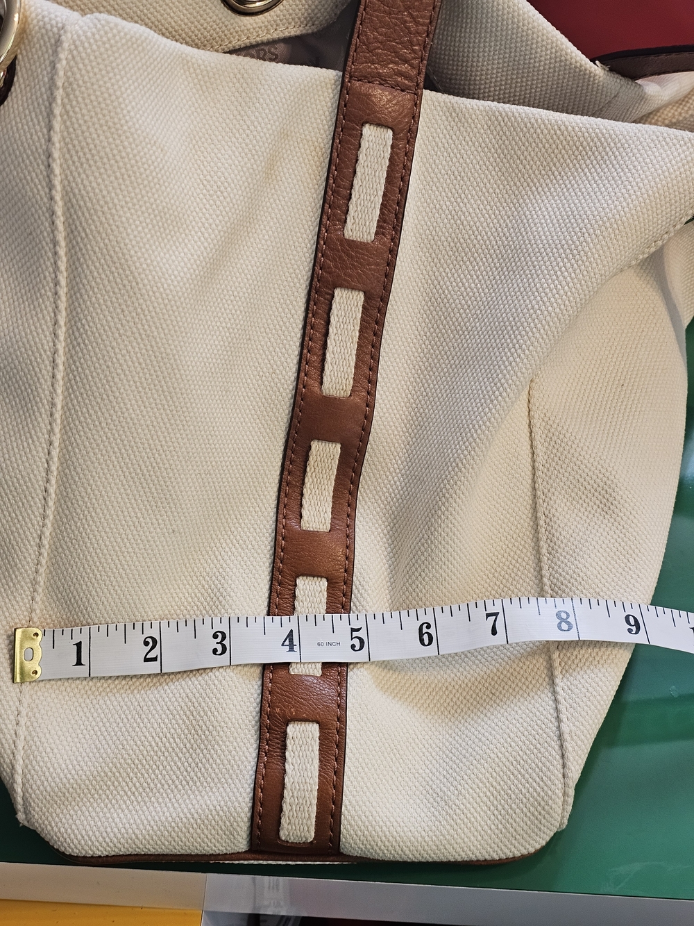 ❗️MICHAEL KORKS MARINA shoulder Tote Bag with Braided Handles ❗️ - Picture 6 of 15